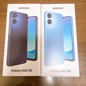 SC-53F Galaxy A25 5G 64GBブラック・ブルー2台セット