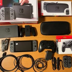 Nintendo Switch 、純正ケース、純正プロコン、純正コントローラ＋1