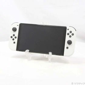 【中古】Nintendo(任天堂) Nintendo Switch 有機ELモデル Joy-Con(L)／(R) ホワイト 【349-ud】