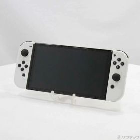 【中古】Nintendo(任天堂) Nintendo Switch 有機ELモデル Joy-Con(L)／(R) ホワイト 【352-ud】