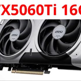 MSI GeForce RTX 5060 Ti 16G VENTUS 2X OC
