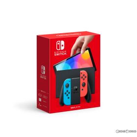 (本体)Nintendo Switch(有機ELモデル) ニンテンドースイッチ Joy-Con(L) ネオンブルー/(R) ネオンレッド(HEG-S-KABAA) 任天堂