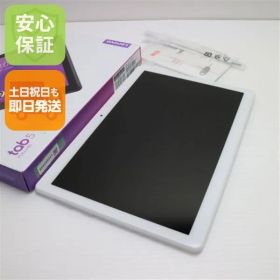 新品同様 801LV Lenovo TAB5 ホワイト スマホ 本体 白ロム 土日祝発送OK 01000
