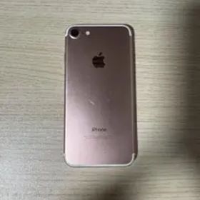 iPhone7ローズゴールド32GB SIMフリー バッテリー71%