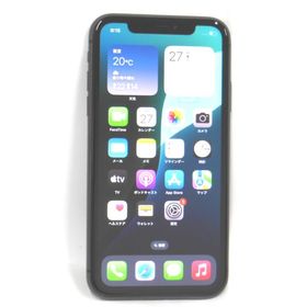 【質みなみ】NA97 au iPhone 11 128GB ブラック BT容量78％ 中古