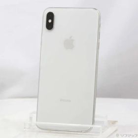 〔中古品〕 iPhoneXS Max 64GB シルバー NT6R2J／A SIMフリー【377】
