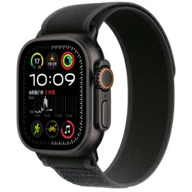 Apple Apple Watch Ultra2 49mm GPS+Cellularモデル MX4U3J/A A2986【ブラックチタニウムケース/ブラックトレイルループ】 [中古] 【当社3ヶ月間保証】 イオシス