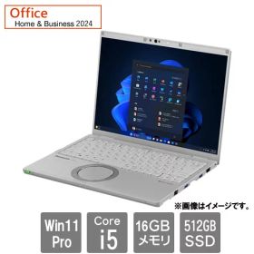 パナソニック CF-FV4AW6AS [Let’s note FV4(i5-1335U 16GB SSD512GB Win11Pro MS365Basic+H&B2024 14.0 バッテリーL)]
