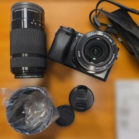 SONY α6000 ILCE-6000Y-B ダブルズームレンズキッド ソニー