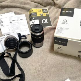 SONY α6000 ダブルズームレンズキット ILCE-6000Y/W