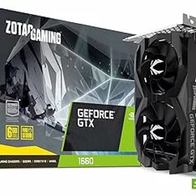 【中古】ZOTAC Gaming GeForce GTX 1660 6GB GDDR5 192ビット ゲーミンググラフィックスカード 超コンパクト ZT-T16600F-10L