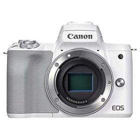 【中古】 Canon ミラーレス一眼カメラ EOS Kiss M2 ボディー ホワイト KISSM2WH-BODY