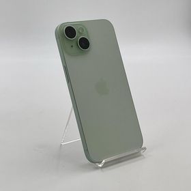 アップル(Apple)の【全額返金保証】【最速発送】Apple iPhone iPhone 15 128GB グリーン SIMフリー 動作確認済(スマートフォン本体)