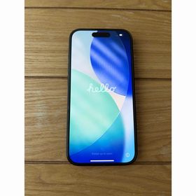 アイフォーン(iPhone)のiPhone15 128GB ブラック SIMフリー(スマートフォン本体)