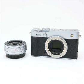【中古】 《美品》 FUJIFILM X-E5 XF23mm F2.8 R WRレンズキット シルバー 【ストラップ取付部部品交換/各部点検済】 [ デジタルカメラ ]