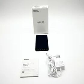 SHARP SIMフリースマホ AQUOS sense4 ブラック ○1527