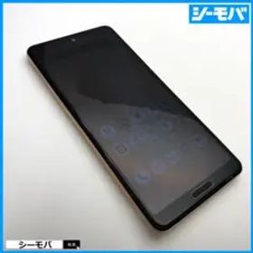 4681スマホ AQUOS sense4 SH-41A SIMフリーピンク中古