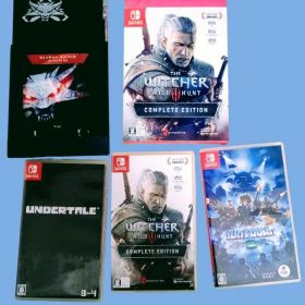 Switch ソフト Witcher3 Undertale Huntdown