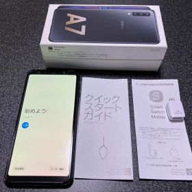 Galaxy A7 ブラック 64GB 楽天モバイル