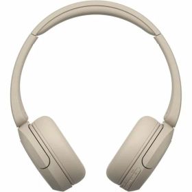 ソニー(SONY)ワイヤレスヘッドホンWH-CH520:Bluetooth対応/軽量設計約147g/専用アプリ対応により好みの音質にカスタマイズできる「イコライザー」設定対応/ベージュWH-CH520C小