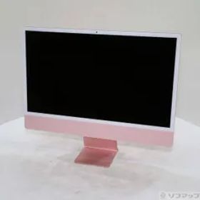 〔中古品〕 iMac 24-inch Mid-2021 MGPN3J／A Apple M1 8コアCPU_8コアGPU 16GB SSD1TB ピンク 〔15.7 Sequoia〕【276】