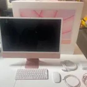 Apple iMac 2021モデル ピンク 箱付き