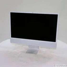 〔中古品〕 iMac 24-inch Mid-2021 MGPD3J／A Apple M1 8コアCPU_8コアGPU 16GB SSD2TB シルバー 〔15.7 Sequoia〕【276】