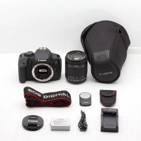 【美品】Canon キャノン EOS Kiss X7i レンズキット EF-S18-55mm F3.5-5.6 IS STM JS129-00853