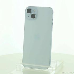 〔中古品〕 iPhone15 Plus 256GB ブルー MU0N3J／A SIMフリー【377】