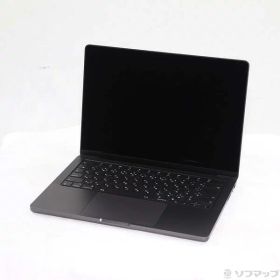 【中古】Apple(アップル) 〔展示品〕 MacBook Pro 14.2-inch Late-2024 MW2U3J／A Apple M4 10コアCPU_10コアGPU 16GB SSD512GB スペースブラック 〔15.7 Sequoia〕 【258-ud】