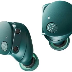 オーディオテクニカ 完全ワイヤレスイヤホン SOLID BASS ATH-CKS50TW2 GR グリーン