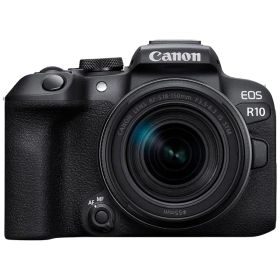 Canon ミラーレス一眼カメラ EOS R10 レンズキット(RF-S18-150)ブラック/APS-C/EOSR10-18150ISSTMLK