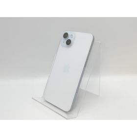 【中古】Apple 国内版 【SIMフリー】 iPhone 15 Plus 128GB ブルー MU0D3J/A【京都】保証期間１ヶ月【ランクA】