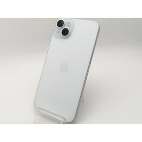 【中古】Apple 国内版 【SIMフリー】 iPhone 15 Plus 128GB ブルー MU0D3J/A【大須2】保証期間１ヶ月【ランクA】