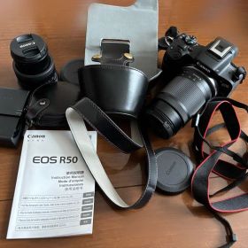 Canon EOS R50 ミラーレス一眼レンズ付き