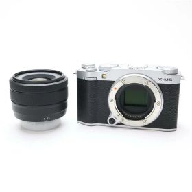 【中古】 《良品》 FUJIFILM X-M5 XC15-45mmレンズキット シルバー [ デジタルカメラ ]