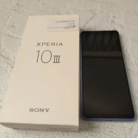 箱・説明書付き Sony Xperia 10 III ブルー