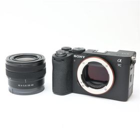 《並品》SONY α7C II ズームレンズキット ILCE-7CM2L B