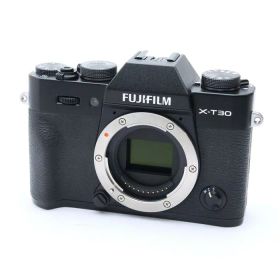 【中古】 《美品》 FUJIFILM X-T30 ボディ ブラック 【上カバー部品交換/各部点検済】 [ デジタルカメラ ]