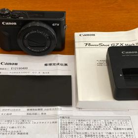 Canon PowerShot G7 X Mark II 本体 充電器付 整備済