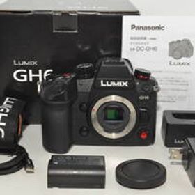 【極上品】 パナソニック Panasonic ミラーレス一眼カメラ ルミックス GH6 ボディ ブラック DC-GH6 ＃8777