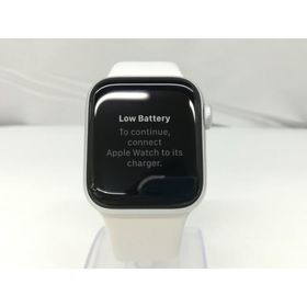 【中古】Apple Apple Watch Series6 40mm GPS シルバーアルミ/スポーツバンド ホワイト S/M&amp;M/L【札幌】保証期間１ヶ月【ランクA】