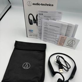 【管理番号3322】オーディオテクニカ ATH-CC500BT2(E) ワイヤレスイヤホン Bluetooth 5.3 軟骨伝導 オープンイヤーヘッドホン ながら聴き LE Audio対応 オリジナルステッカー付き 最大音量アップ マルチポイント対応 ブラック