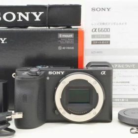 【中古】 『美品』 Sony α6600 ボディ / ILCE-6600 / ソニー / Sony / ミラーレス一眼カメラ