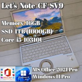 ③ Let's note CF-SV9 16G 1TB MS Office