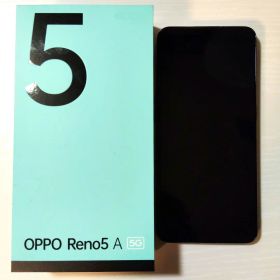 OPPO Reno5 A 5G シルバーブラック