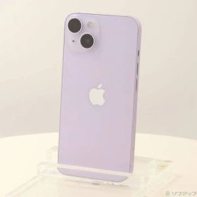 〔中古品〕 iPhone14 128GB パープル MPUY3J／A SIMフリー【251】