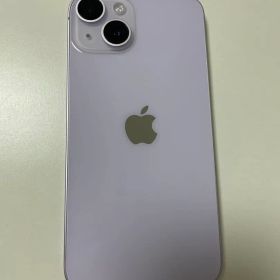 【美品】Apple iPhone 14 本体 iPhone14 パープル
