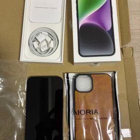 新品ケース付き！iPhone14 ミッドナイト 128GB SIMフリー 美品