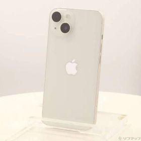 〔中古品〕 iPhone14 128GB スターライト MPUQ3J／A SIMフリー【258】